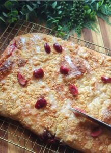 Cherry Cobbler Focaccia