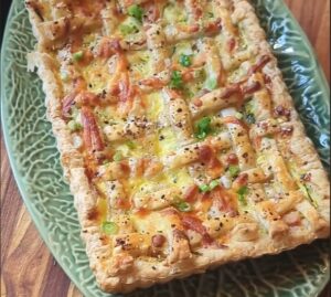 Zucchini & Cheese Tart